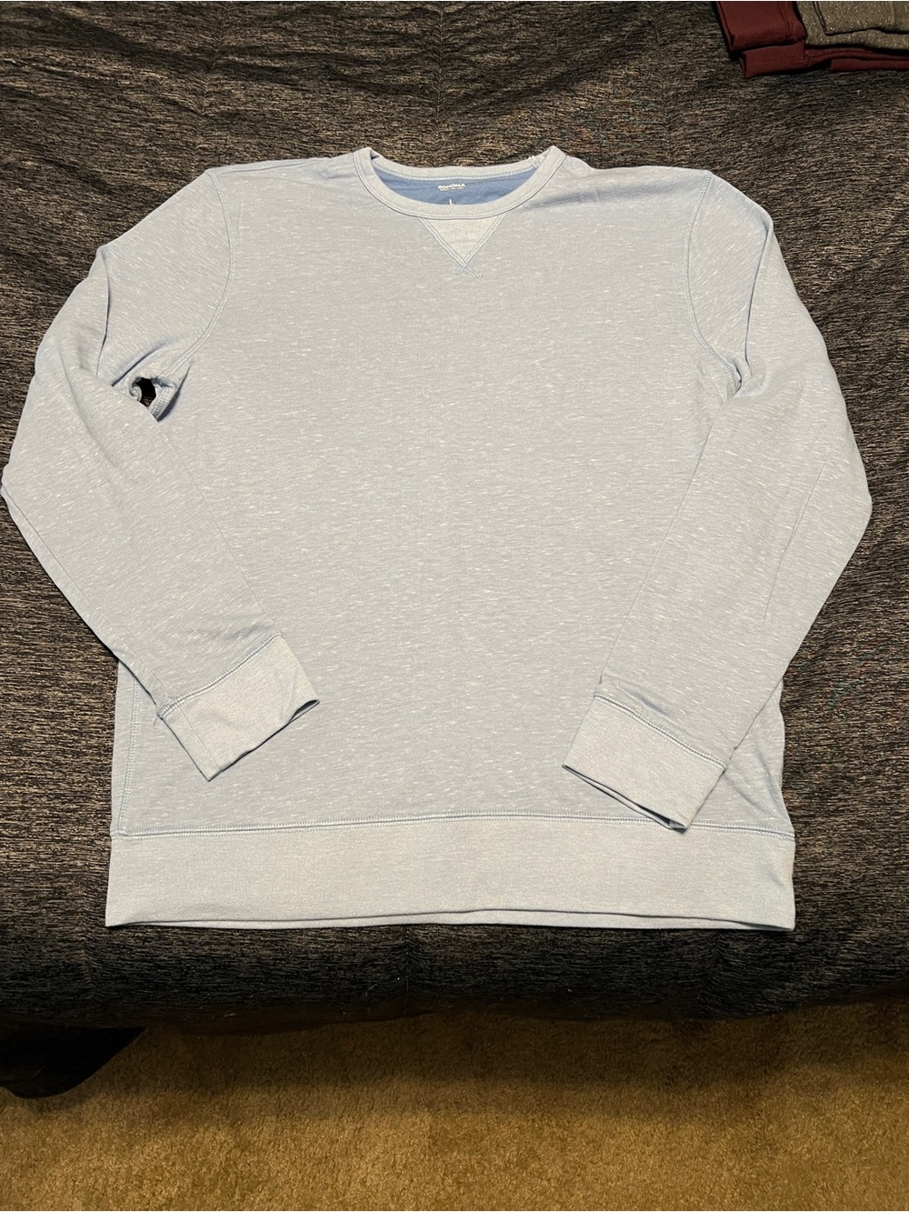 Sonoma Light Blue Men's Crewneck Sweater
